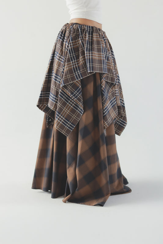 CUT OVER SKIRT