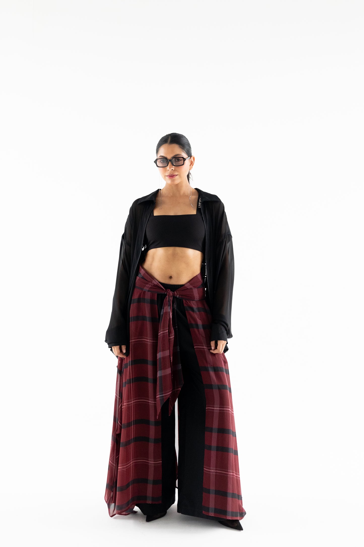 GARNET OVER SKIRT