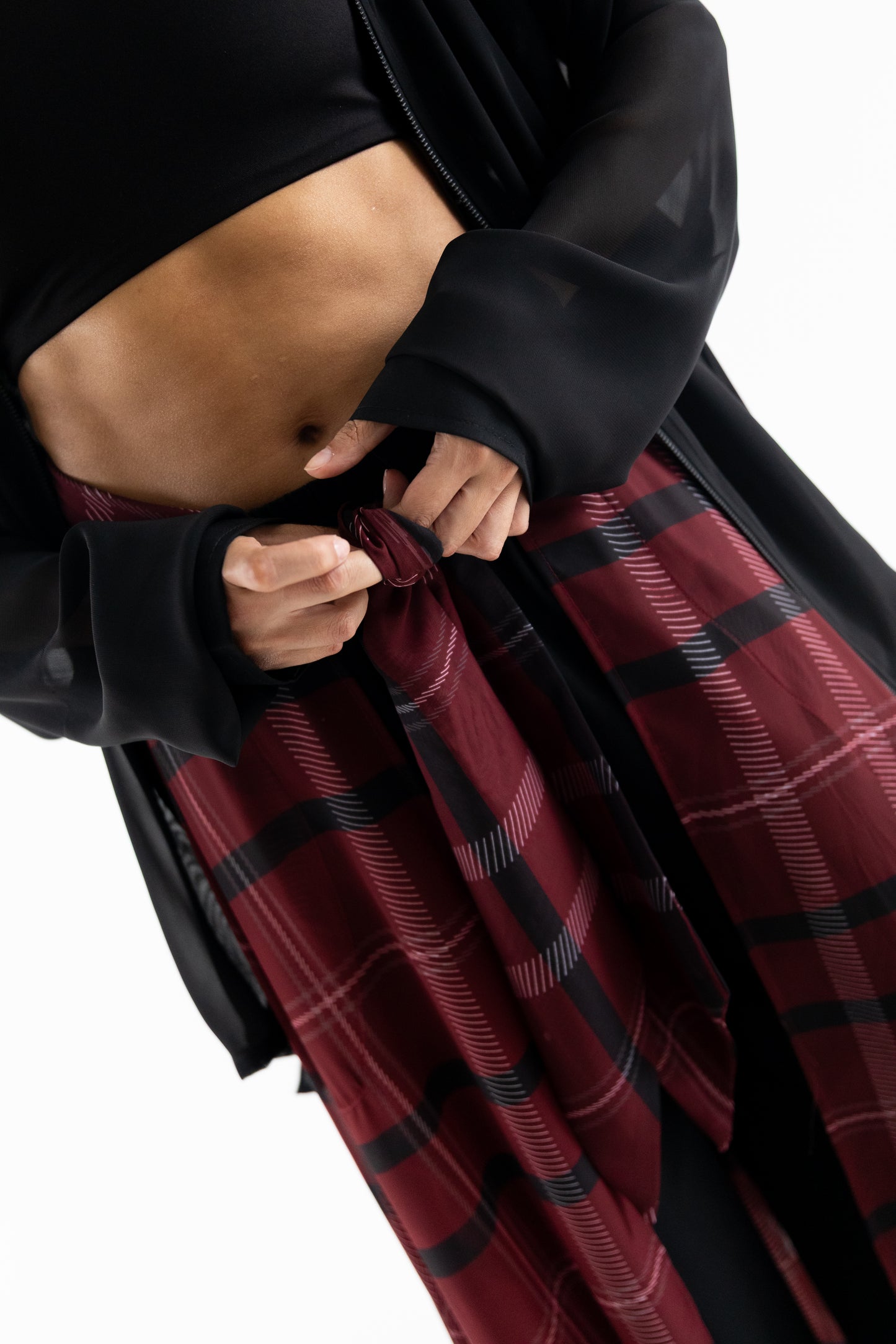 GARNET OVER SKIRT