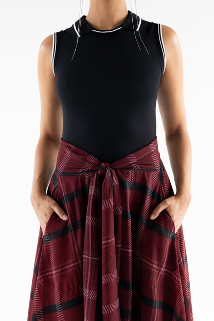 GARNET OVER SKIRT